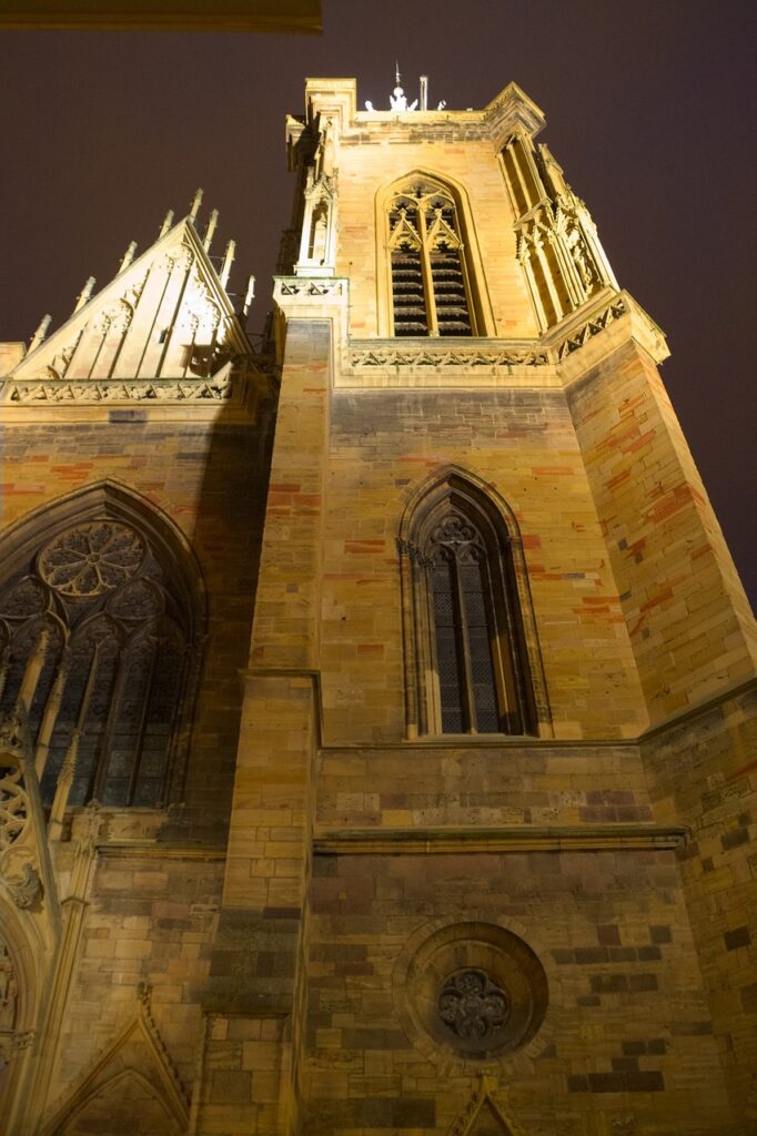 colmar, church, france